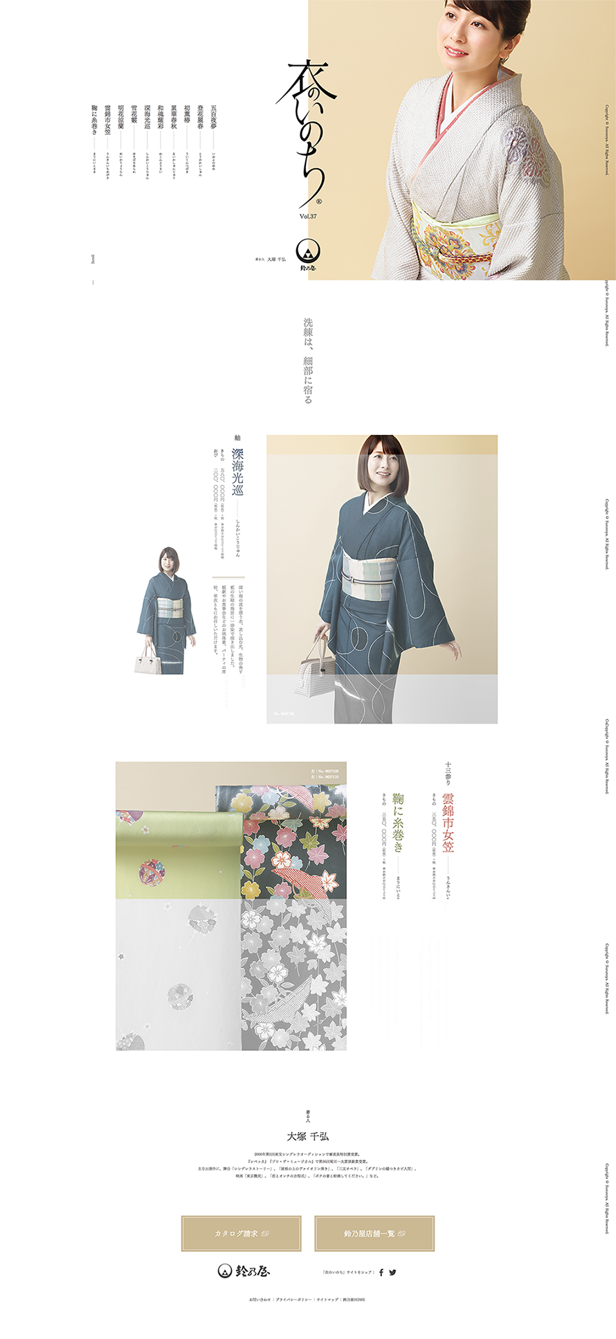 鈴乃屋オリジナルコレクション 衣のいのち Vol.37の保存されたLP画像